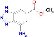methyl 4-amino-1H-1,2,3-benzotriazole-6-carboxylate