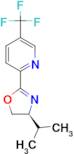 (S)-4-ISOPROPYL-2-(5-(TRIFLUOROMETHYL)PYRIDIN-2-YL)-4,5-DIHYDROOXAZOLE