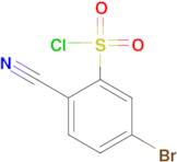 5-BROMO-2-CYANOBENZENESULFONYL CHLORIDE