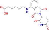6-((2-(2,6-DIOXOPIPERIDIN-3-YL)-1,3-DIOXOISOINDOLIN-4-YL)AMINO)HEXANOIC ACID