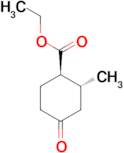 ETHYL (1R,2R)-2-METHYL-4-OXOCYCLOHEXANE-1-CARBOXYLATE