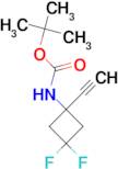 TERT-BUTYL N-(1-ETHYNYL-3,3-DIFLUOROCYCLOBUTYL)CARBAMATE