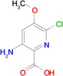 3-AMINO-6-CHLORO-5-METHOXYPYRIDINE-2-CARBOXYLIC ACID