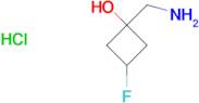 1-(AMINOMETHYL)-3-FLUOROCYCLOBUTAN-1-OL HYDROCHLORIDE