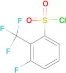 3-FLUORO-2-(TRIFLUOROMETHYL)BENZENESULFONYL CHLORIDE
