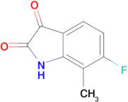 6-FLUORO-7-METHYLINDOLINE-2,3-DIONE