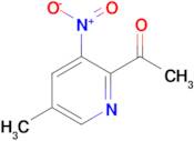 1-(5-METHYL-3-NITROPYRIDIN-2-YL)ETHAN-1-ONE