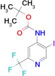 TERT-BUTYL N-[5-IODO-2-(TRIFLUOROMETHYL)PYRIDIN-4-YL]CARBAMATE