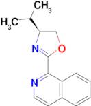 (S)-4-ISOPROPYL-2-(ISOQUINOLIN-1-YL)-4,5-DIHYDROOXAZOLE