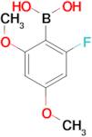 (2-FLUORO-4,6-DIMETHOXYPHENYL)BORONIC ACID