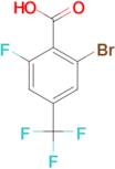 2-BROMO-6-FLUORO-4-(TRIFLUOROMETHYL)BENZOIC ACID