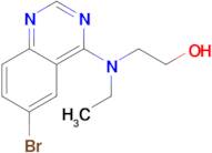 2-[(6-BROMOQUINAZOLIN-4-YL)(ETHYL)AMINO]ETHAN-1-OL