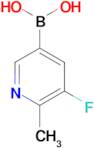 (5-FLUORO-6-METHYL-3-PYRIDYL)BORONIC ACID