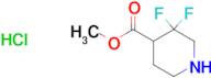 METHYL 3,3-DIFLUOROPIPERIDINE-4-CARBOXYLATE HYDROCHLORIDE