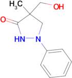 4-HYDROXYMETHYL-4-METHYL-1-PHENYL-3-PYRAZOLIDONE
