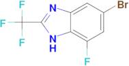 5-BROMO-7-FLUORO-2-(TRIFLUOROMETHYL)-1H-BENZO[D]IMIDAZOLE