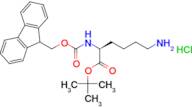 (S)-TERT-BUTYL 2-(((9H-FLUOREN-9-YL)METHOXY)CARBONYLAMINO)-6-AMINOHEXANOATE HYDROCHLORIDE