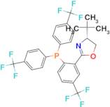 (4R)-2-[2-[BIS[4-(TRIFLUOROMETHYL)PHENYL]PHOSPHINO]-5-(TRIFLUOROMETHYL)PHENYL]-4-TERT-BUTYL-4,5-...