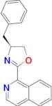 (S)-4-BENZYL-2-(ISOQUINOLIN-1-YL)-4,5-DIHYDROOXAZOLE