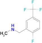 ([2-FLUORO-5-(TRIFLUOROMETHYL)PHENYL]METHYL)(METHYL)AMINE