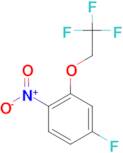 4-FLUORO-1-NITRO-2-(2,2,2-TRIFLUOROETHOXY)BENZENE