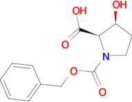 (2R,3S)-1-[(BENZYLOXY)CARBONYL]-3-HYDROXYPYRROLIDINE-2-CARBOXYLIC ACID