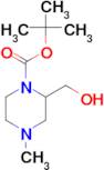 TERT-BUTYL 2-(HYDROXYMETHYL)-4-METHYLPIPERAZINE-1-CARBOXYLATE