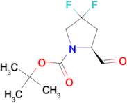 TERT-BUTYL (S)-4,4-DIFLUORO-2-FORMYLPYRROLIDINE-1-CARBOXYLATE