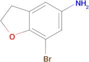 7-BROMO-2,3-DIHYDROBENZOFURAN-5-AMINE