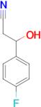 3-(4-FLUOROPHENYL)-3-HYDROXYPROPANENITRILE