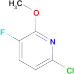6-CHLORO-3-FLUORO-2-METHOXYPYRIDINE