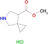 METHYL 5-AZASPIRO[2.4]HEPTANE-7-CARBOXYLATE HYDROCHLORIDE