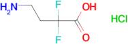 4-AMINO-2,2-DIFLUOROBUTANOIC ACID HCL