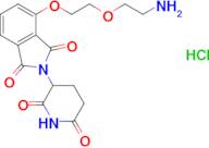 4-(2-(2-AMINOETHOXY)ETHOXY)-2-(2,6-DIOXOPIPERIDIN-3-YL)ISOINDOLINE-1,3-DIONE HYDROCHLORIDE