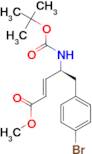 (S,E)-METHYL 5-(4-BROMOPHENYL)-4-((TERT-BUTOXYCARBONYL)AMINO)PENT-2-ENOATE