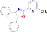 (4S,5R)-2-(6-METHYLPYRIDIN-2-YL)-4,5-DIPHENYL-4,5-DIHYDROOXAZOLE