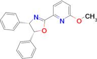 (4S,5R)-2-(6-METHOXYPYRIDIN-2-YL)-4,5-DIPHENYL-4,5-DIHYDROOXAZOLE