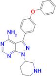 (S)-3-(4-PHENOXYPHENYL)-1-(PIPERIDIN-3-YL)-1H-PYRAZOLO[3,4-D]PYRIMIDIN-4-AMINE