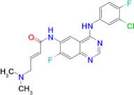 (E)-N-(4-((3-CHLORO-4-FLUOROPHENYL)AMINO)-7-FLUOROQUINAZOLIN-6-YL)-4-(DIMETHYLAMINO)BUT-2-ENAMIDE