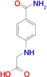 2-[(4-CARBAMOYLPHENYL)AMINO]ACETIC ACID