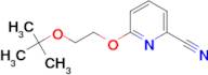 6-[2-(TERT-BUTOXY)ETHOXY]PYRIDINE-2-CARBONITRILE