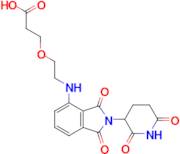 3-(2-((2-(2,6-DIOXOPIPERIDIN-3-YL)-1,3-DIOXOISOINDOLIN-4-YL)AMINO)ETHOXY)PROPANOIC ACID
