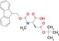 (R)-2-((((9H-FLUOREN-9-YL)METHOXY)CARBONYL)(METHYL)AMINO)-4-(TERT-BUTOXY)-4-OXOBUTANOIC ACID