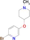 2-BROMO-5-[(1-METHYL-4-PIPERIDYL)OXY]PYRIDINE