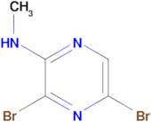 3,5-DIBROMO-N-METHYLPYRAZIN-2-AMINE