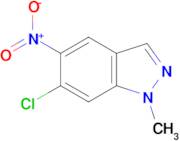 6-CHLORO-1-METHYL-5-NITRO-1H-INDAZOLE