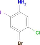 4-BROMO-5-CHLORO-2-IODOANILINE