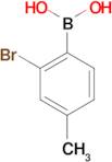 2-BROMO-4-METHYLPHENYLBORONIC ACID