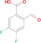 4,5-DIFLUORO-2-FORMYLBENZOIC ACID