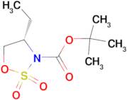 (S)-TERT-BUTYL 4-ETHYL-1,2,3-OXATHIAZOLIDINE-3-CARBOXYLATE 2,2-DIOXIDE